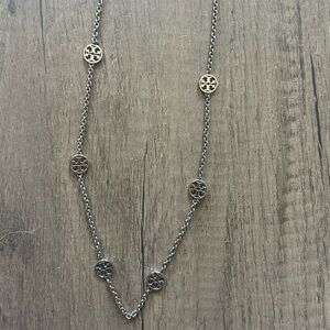 Tory Burch Silver Necklace